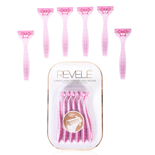 Ladies Pack of 6 Triple Blade Razor