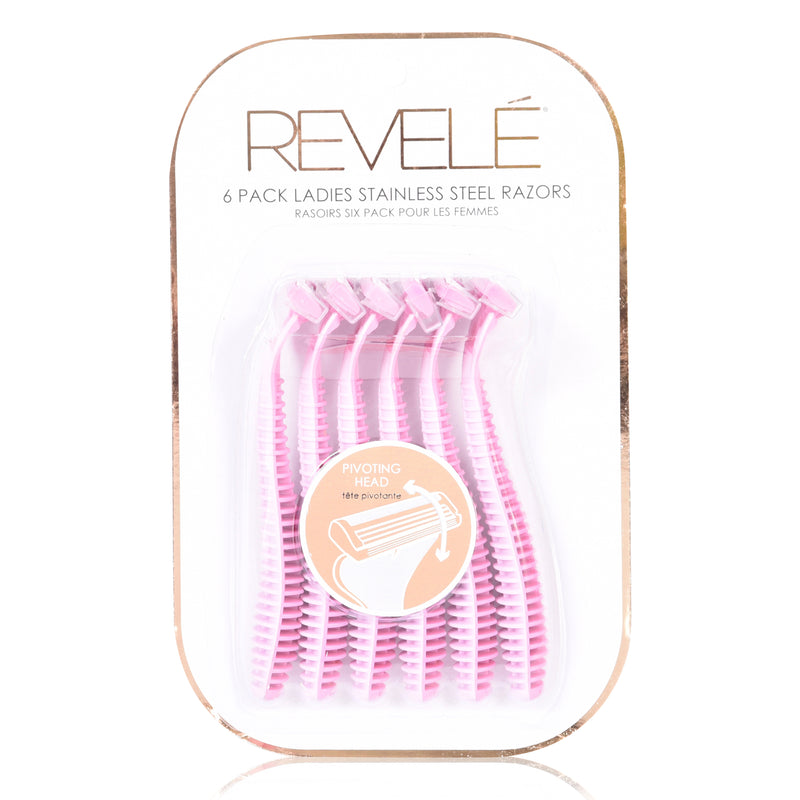 Ladies Pack of 6 Triple Blade Razor