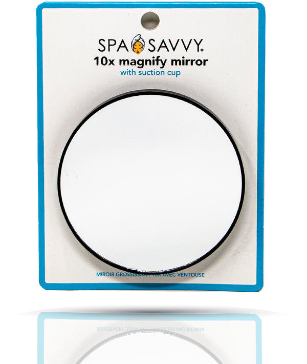 10x Magnification Mirror with Suction Cups
