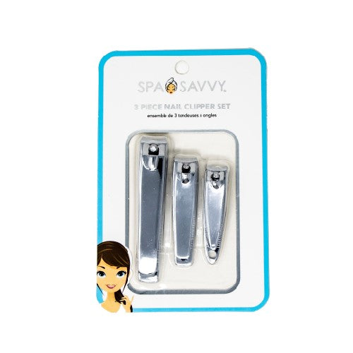 Set of 3 Nail Clippers