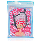 Fully Lined Printed Woven Shower Cap