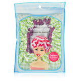 Fully Lined Printed Woven Shower Cap