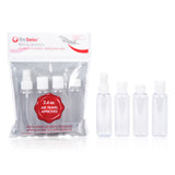 4 Piece Travel Bottle Set