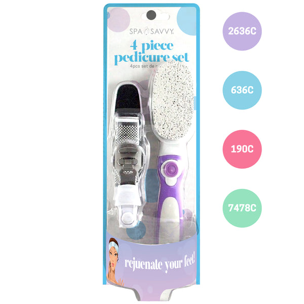 4 Piece Pedicure Set