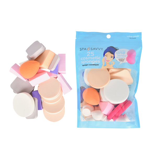 24 Makeup Sponges with 1 Blending Sponges