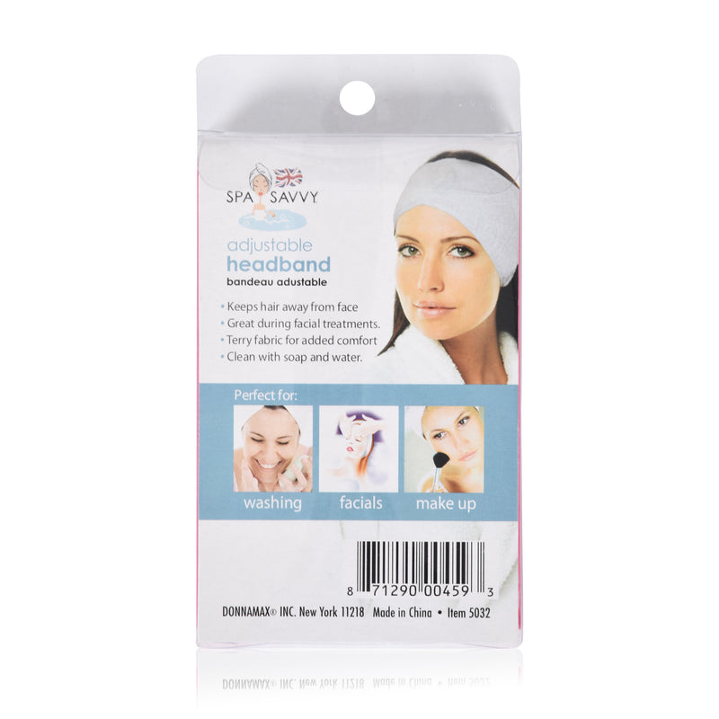 Microfiber Adjustable Headband