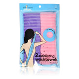 Pack of 2 Exfoliating Back Towel