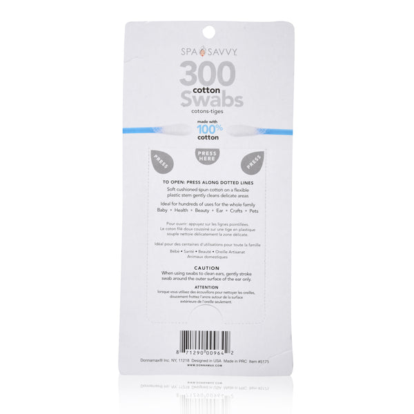 300 Count Cotton Swabs