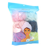 Pack of 6 Exfoliating Pouf