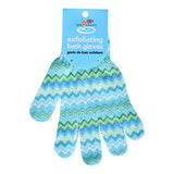 Printed Exfoliating Bath Gloves