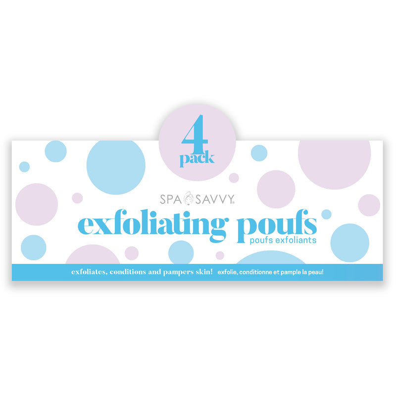 Exfoliating Poufs