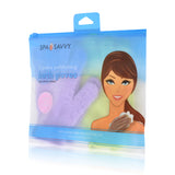 Set of 2 Pairs of Exfoliating Bath Gloves