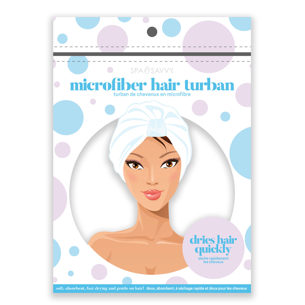 Microfiber Hair Turban Donnamax