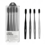 KŌL Pack of 4 Charcoal Toothbrushes