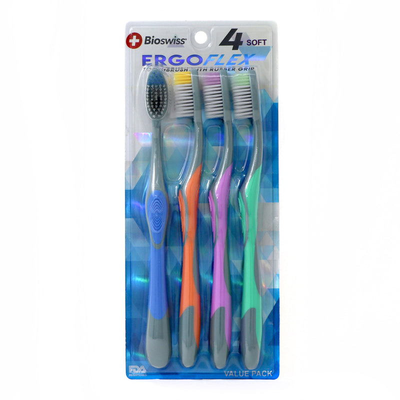 Pack of 4 Toothbrushes