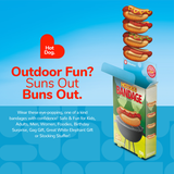 Hot Dog Bandages - Pack of 24