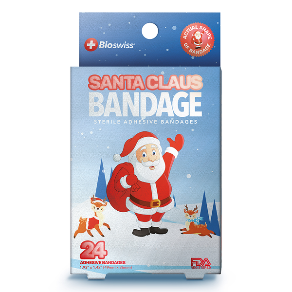 Santa Bandages - Pack of 24